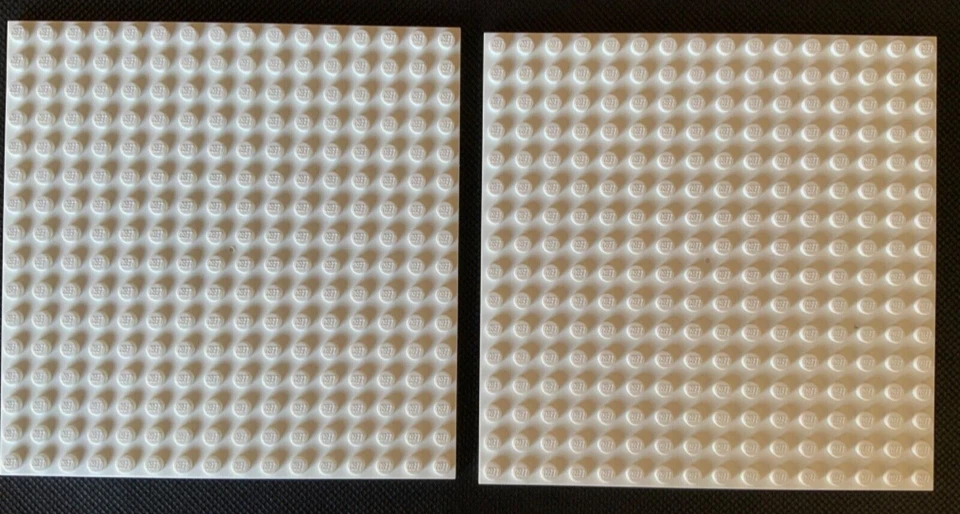1 X LEGO Part 91405 16x16 Plate X1 White but Good
