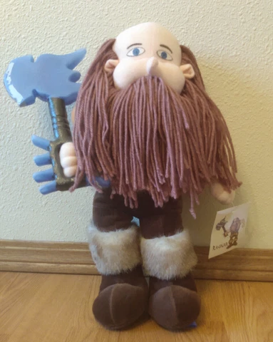 16" Ragnar Viking Mascot Plush, complete with tags; Medieval King/Warrior Cover
