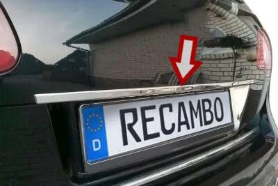 Barra bagagliaio acciaio cromato adatta per VW Touareg 7L 7P CR | anno 2002> - Immagine 1 di 3