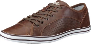 BUFFALO Derby PU Herren Sneaker – Dunkelbraun – NEU (Gr. 42) - Bild 1 von 7