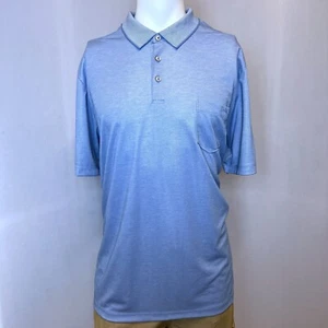 Tommy Bahama Hemd Herren Extra Large 3XL Blau Polo Kurzarm Oxford Tasche - Bild 1 von 12