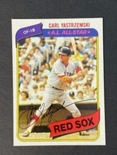1980 Topps CARL YASTRZEMSKI # 720 -▶HOF !!!◀ fresh from vendor case- NM+-MT Cond