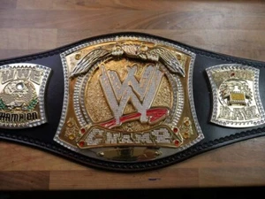 WWE Spinner Sports Championship Replica Adult Belt 4MM - Picture 1 of 5