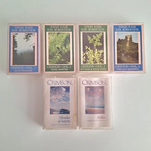 New World Cassettes 6 Lot Singh Kaur Kim Robertson Crimson 1980s Spiritual Tapes - Picture 1 of 9