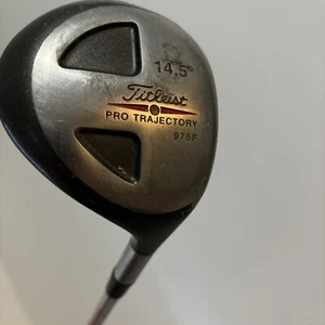 Titleist Pro Trajectory 975F 14.5 3 Wood Steel Shaft Golf Pride Midsize Grip - Picture 1 of 8