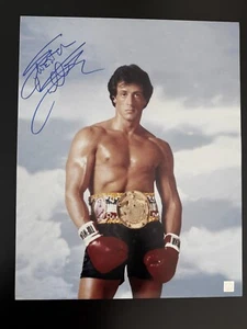 Sylvester Stallone Rocky Balboa foto autografata 16x20 ROCKY III ASI proof - Foto 1 di 2