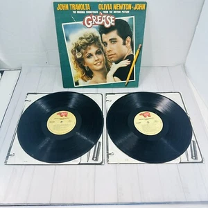 Grease The Original Soundtrack RS24002 2x Vinyl LP Album Stereo Gatefold 1978 - Picture 1 of 23