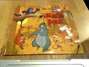 WALT DISNEY'S THE JUNGLE BOOK ORIGINAL FILM SOUNDTRACK UK LP Louis Prima STEREO - Picture 1 of 2
