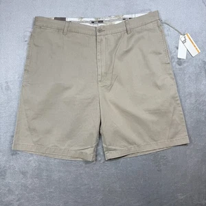 Pantalones Cortos Quick Silver Edition Para Hombre 42 Beige Algodón Key West Frente Plano 504228 - Imagen 1 de 9