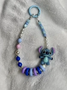 Breloque de téléphone en perles inspirées du point mignon - porte-clés bracelet Kawaii fait main - Photo 1 sur 1