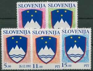 Slowenien 1992 Staatswappen 13/17 postfrisch - Picture 1 of 1