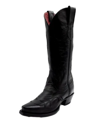 Botas vaqueras Ferrini para mujer Scarlett 14" punta corta negras 84261-04 Foto 1 de 4