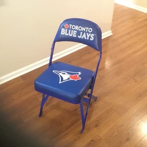 Silla/asiento plegable auténtica Toronto Blue Jays para casa club ligeramente usado envío gratuito - Imagen 1 de 10