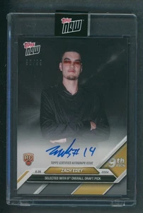 2024/25 Topps Now Draft Autograph #D6A Zach Edey On Card Auto #95/99 - Picture 1 of 2