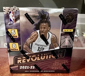 2021-22 Panini Revolution Basketball Hobby Box 8 Packs Per Box - Picture 1 of 5