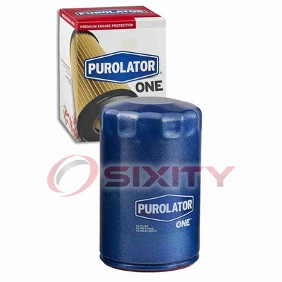 PurolatorONE Engine Oil Filter for 1996-1999 Chevrolet Express 1500 Oil is - Image 1 of 4