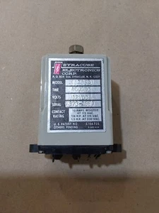 Syracuse Electronics DLR13523 480SEC. 12VDC Time Delay Relay NOS - Picture 1 of 6