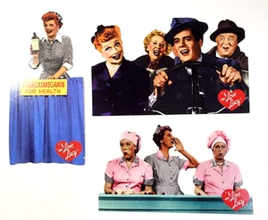 I Love Lucy Foto Stanzteile 3er Set Roadtrip Süßigkeiten Herstellung Job Vitameatavegamin - Bild 1 von 1