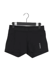 Reebok Women's Shorts M Black Polyester with Spandex Sweat - Picture 1 of 5