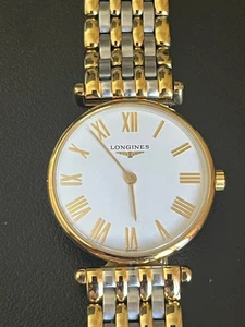 LONGINES La Grand Classique silver and gold plated Ladies Watch - Picture 1 of 7