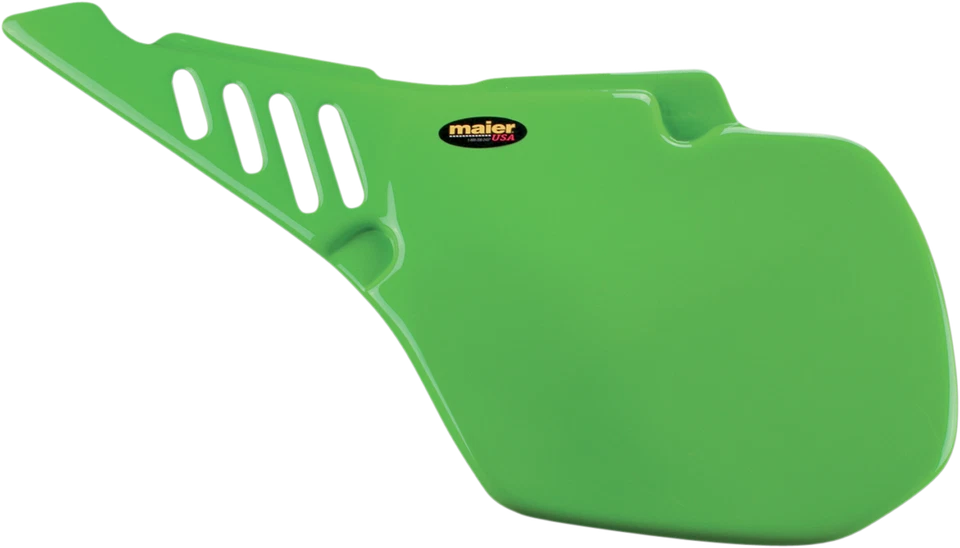 MAIER SIDE PANELS - KAWASAKI 1985-1986 KX250 KX500 1984-85 KX125 GREEN 209013 - Image 1 of 1