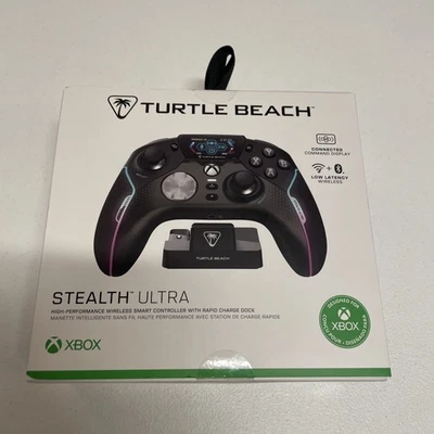 NEW Turtle Beach Stealth Ultra Wireless Xbox Controller Black, Rapid Charge Dock - Image 1 of 4