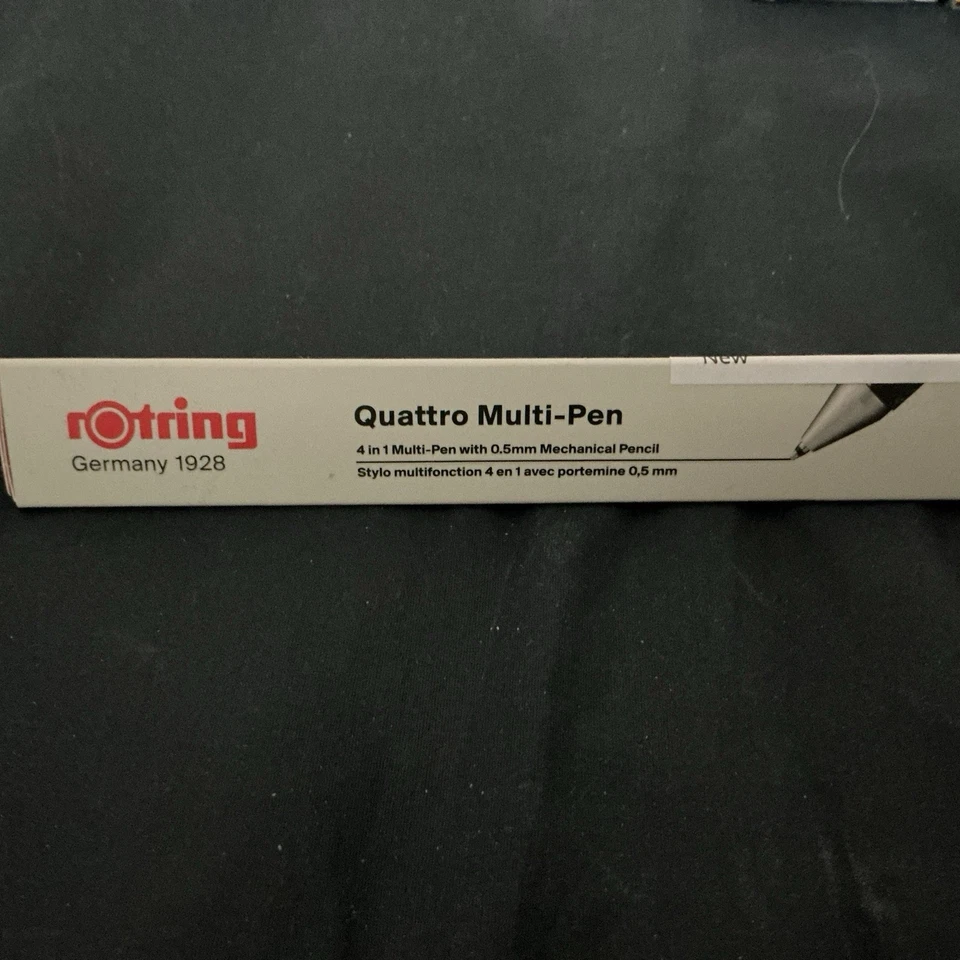 BONITO rOtring ROTRING QUATTRO EXECUTIVE MULTI - LÁPIZ 0,5 mm, 4 plumas múltiples Foto 1 de 2