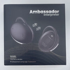 Waverly Labs Ambassador Professional Language Translating Earpieces - Picture 1 of 8