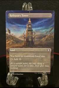 Reliquary Tower (Borderless) MTG NM Commander Masters Regular NON-FOIL - Picture 1 of 2