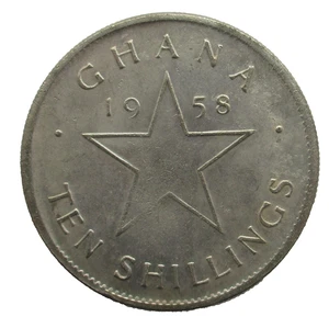 Medaille Ghana Ten Shillings 1958 ca.38 mm/ 18,95 gr - Bild 1 von 2