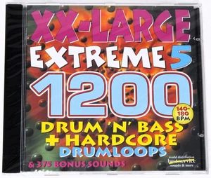 Best Service XX-Large Extreme 5 Drum N Bass Sample/Sound Library/Sampling CD - Picture 1 of 2