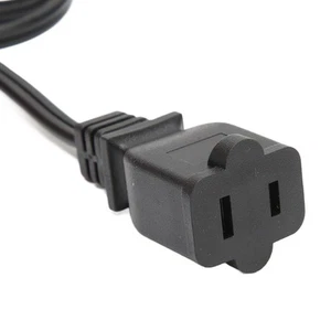IEC Power Cable IEC320 C14 Male To Polarity NEMA 1 15R Female Power Cord For FY - Afbeelding 1 van 22