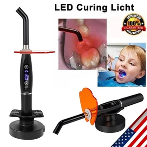 Dental Wireless Cordless LED Cure Curing Light Lamp 2200mAh Tool Resin Cure Lamp - Picture 1 of 16