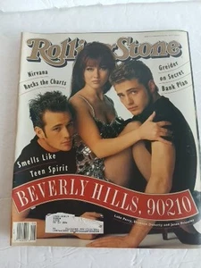 BEVERLY HILLS , 90210 ROLLING STONES MAGAZINE--ISSUE 624--FEB. 1992- - Picture 1 of 4