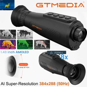 GTMEDIA Thermal Imaging Monocular with Heat Vision for Hunting Ai 384X288 8XZoom - Picture 1 of 21