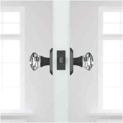 Perilla de cristal Baldwin Reserve PSCRYTAR152 Passage, níquel antiguo mate Foto 1 de 4