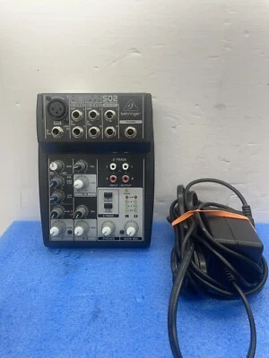 Behringer XENYX 502 Premium Analog 5-Channel Mixer - Image 1 of 4