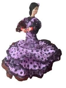 Flamenco, Vintage Marín Chicana Flamenco Miniature 8” Doll - Picture 1 of 7