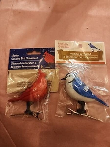 2 bewegungsaktivierte Vogelornimente - Bild 1 von 5