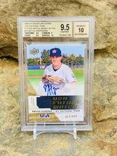 2009 UD Signature RC Bryce Harper USA RPA Autograph BGS 10 auto 9.5 Upper Deck