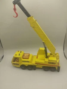 Matchbox Superkings LAING K-12 Hercules Mobile Crane Die-cast 1974 - Picture 1 of 15