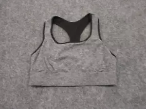 Lululemon Sports Bra Women's Extra Small Gray Athletic Gym Training - Picture 1 of 10