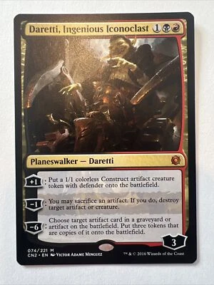 MTG - Daretti, Ingenious Iconoclast - Conspiracy Take Magic the Gathering x1 NM - Image 1 of 4