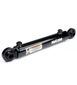 Maxim WSB Swivel Ball Welded Hydraulic Cylinder: 1.5 Bore x 6 Stroke - 1 Rod - Picture 1 of 7