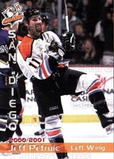 2000-01 San Diego Gulls #15 Jeff Petruic