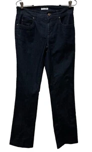 Eileen Fisher Organic Cotton Stretch Straight Leg Denim Jeans Pants 28 x 31 - Picture 1 of 6