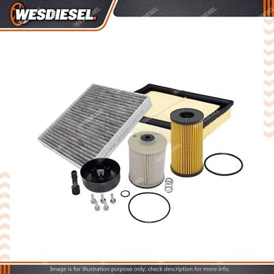 Sakura Filter Kit Oil Air Fuel Cabin for Nissan Navara D23 NP300 4Cyl 2.3L - image 1 of 2