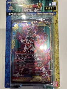 Bandai Dragon Ball Super Card Game BE05 UNITY OF DESTRUCTION Expansion Set - Picture 1 of 2