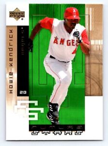 2007 UD Future Stars Baseball #47 Howie Kendrick Los Angeles Angels