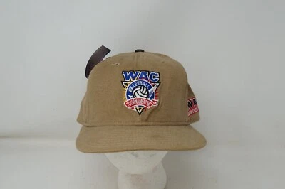 NWT Vintage New Era 1996 WAC Volleyball Tournament leather Strapback Hat Cap - Image 1 of 4